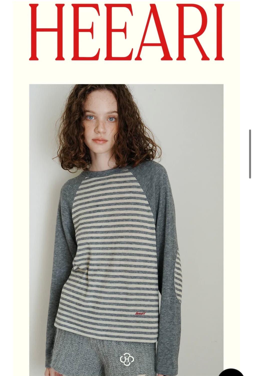 앤디 스트라이프 레글런 롱슬리브_그레이 상품이미지3