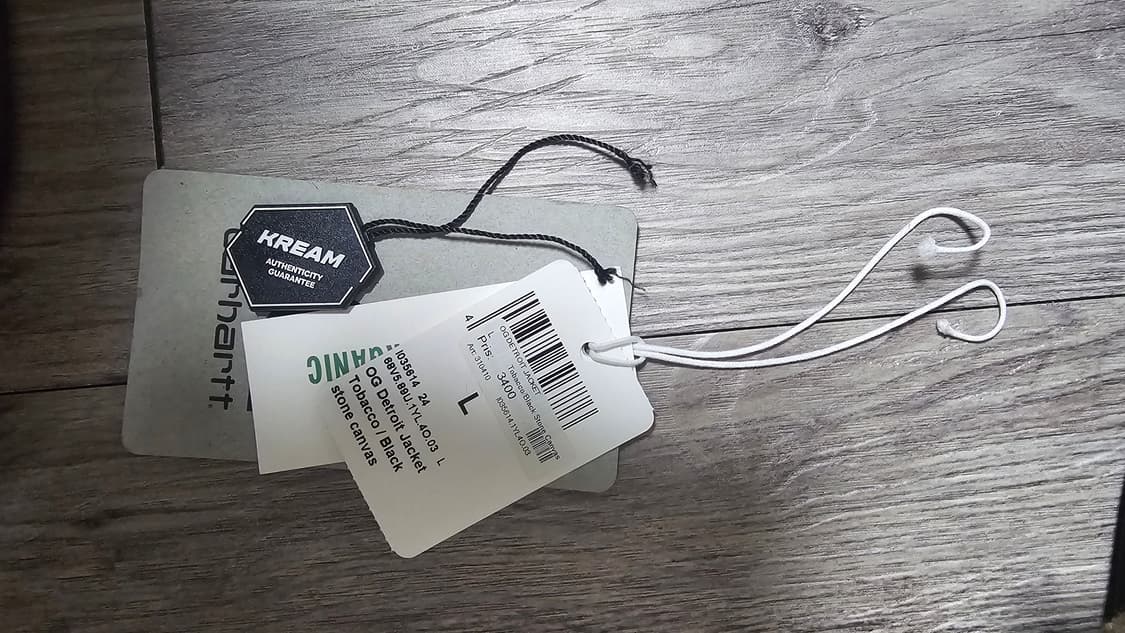 칼하트 wip 디트로이트 자켓 토바코 블랙 L 판매합니다 상품이미지3