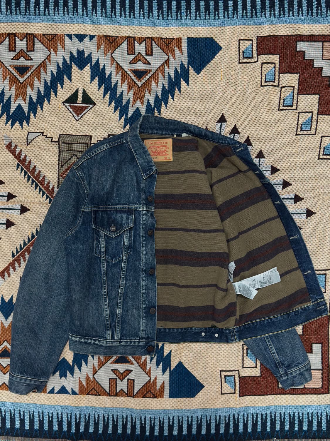 리바이스 LVC Lot 559 데님 자켓 블랭킷 40 상품이미지3