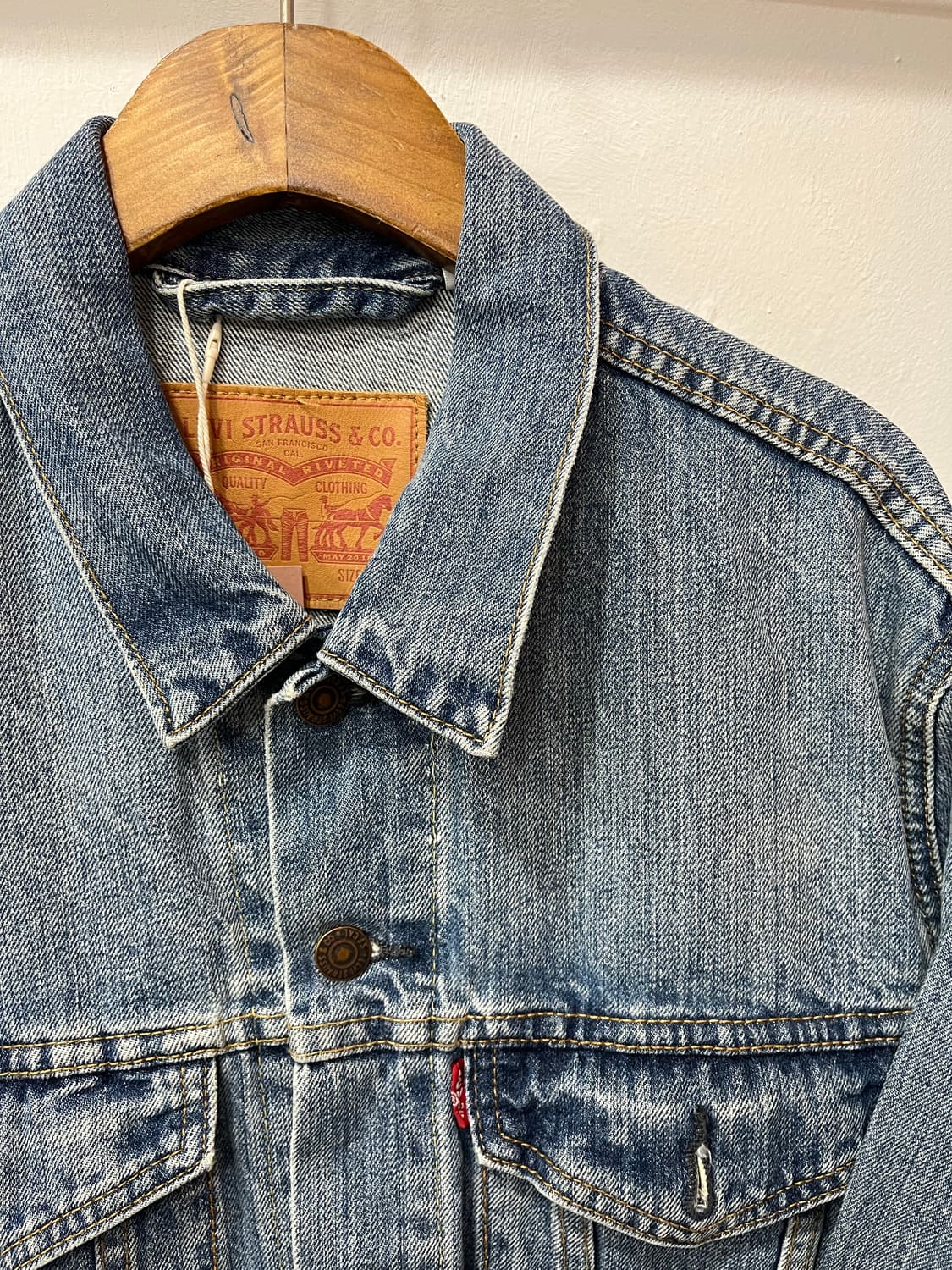 리바이스 데님 트러커 자켓 청자켓 상품이미지3