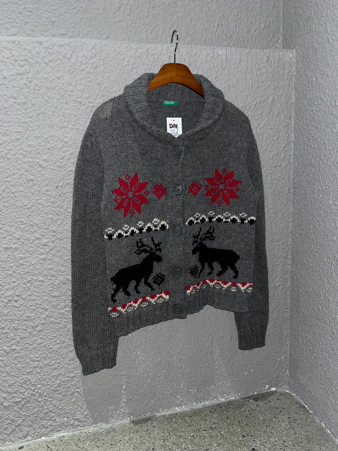 빈티지 모 니트 가디건 상품이미지2