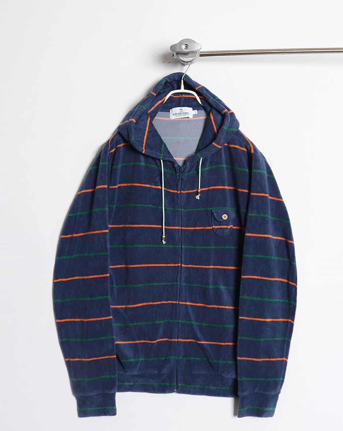 inhabitant Terry Zip Hoodie 상품이미지1