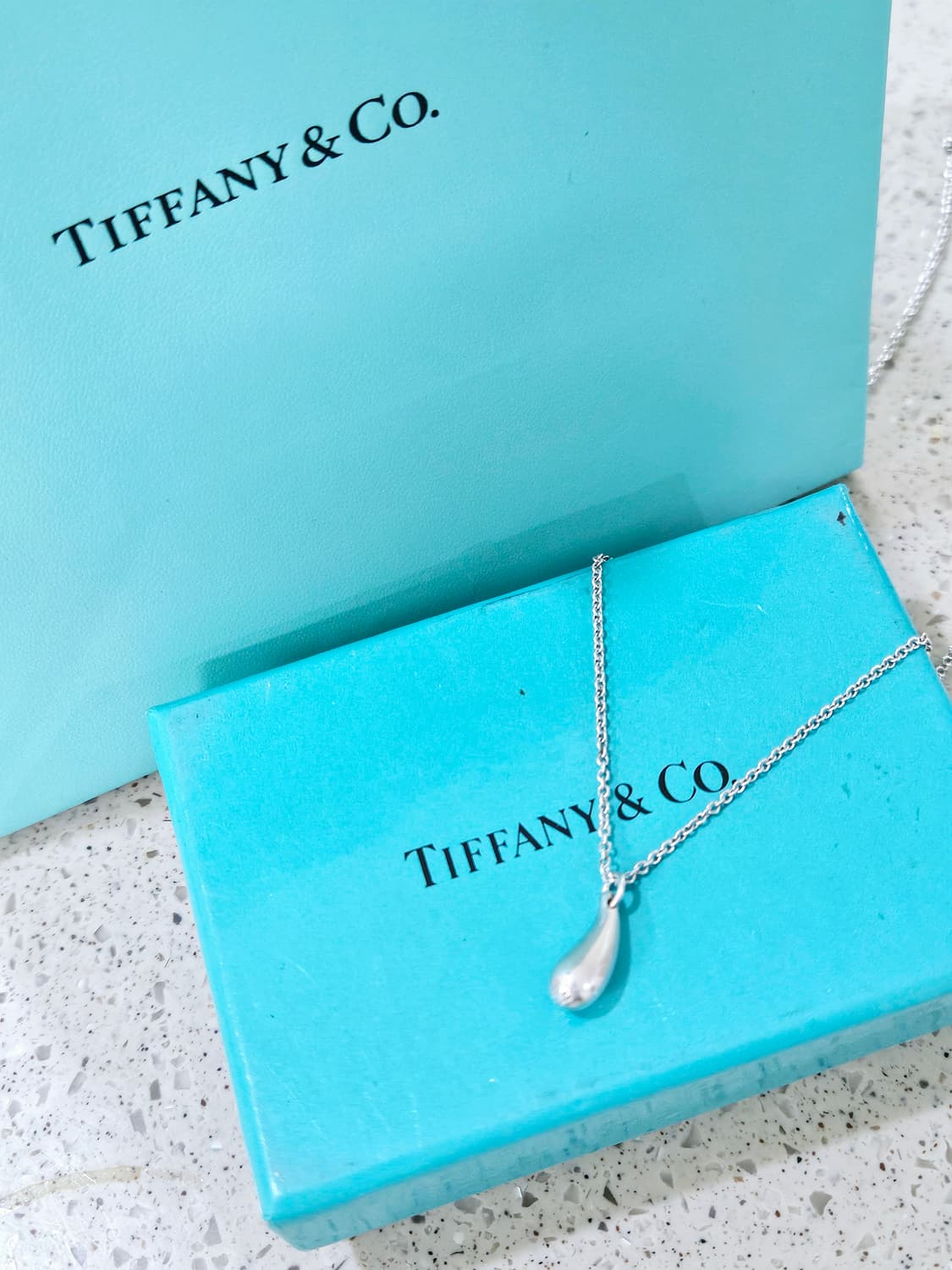 티파니앤코 엘사 퍼레티 빈티지 티어드롭 목걸이[정품] 상품이미지3