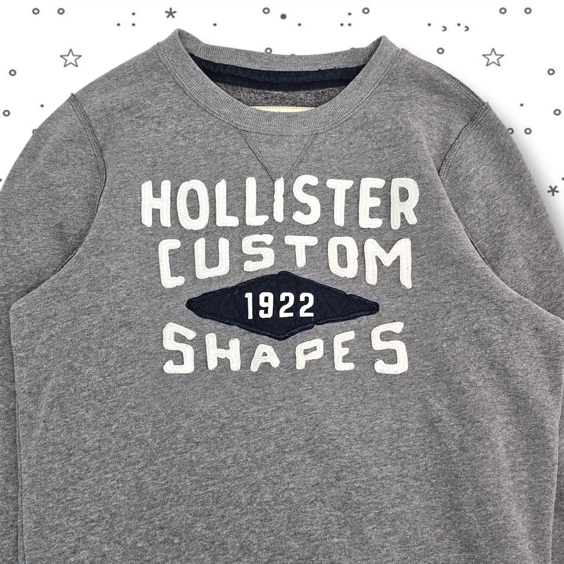 L Hollister 홀리스터 커스텀 세이프 크루넥 맨투맨 상품이미지2