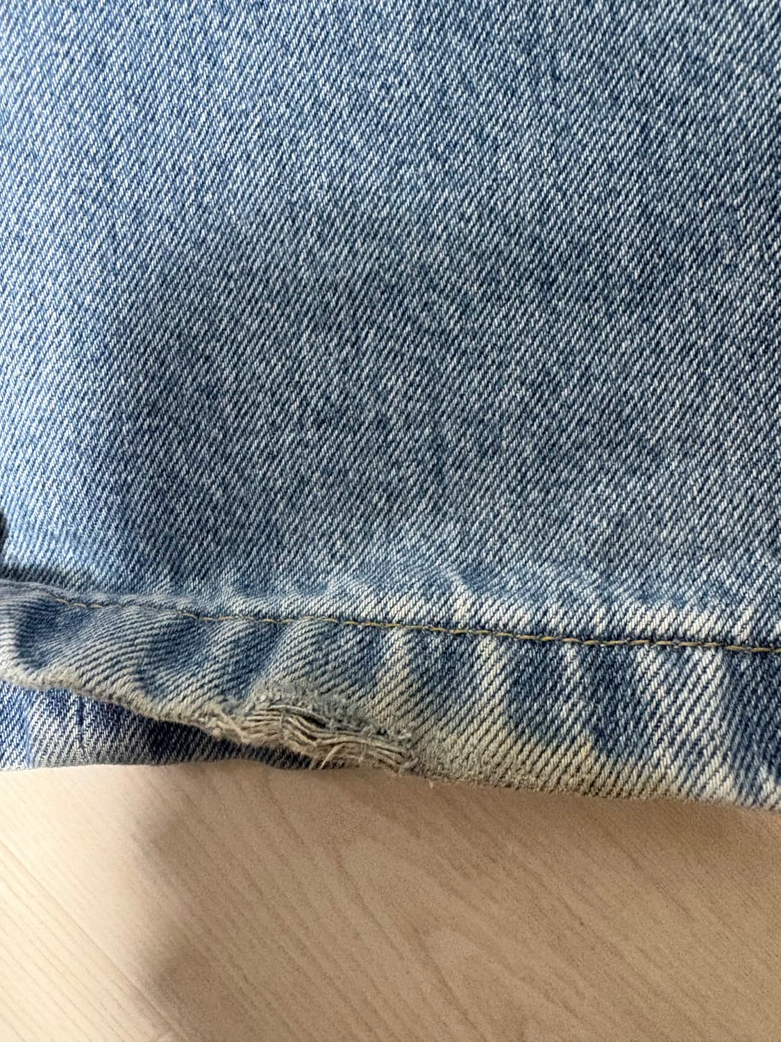 (32) 칼하트 wip 랜든 팬츠 블루 헤비 스톤 워시 상품이미지6