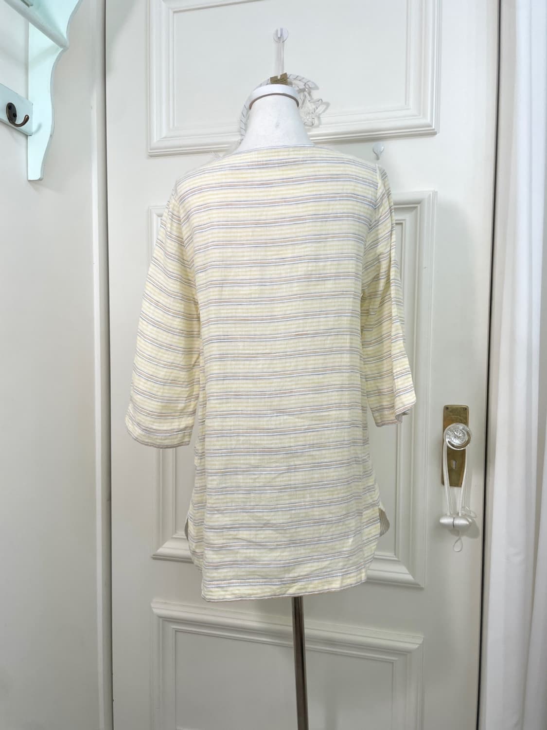 GOLDEN BEAR yellow stripe button point p 상품이미지3