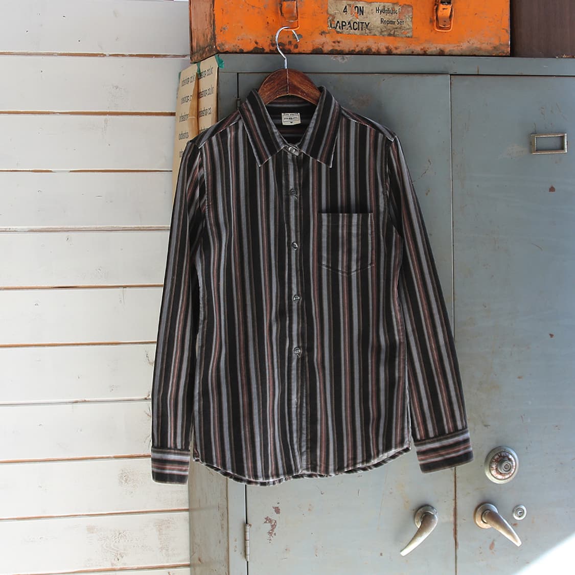 P.S.C. 스트라이프 셔츠 (여성용 M) 상품이미지2