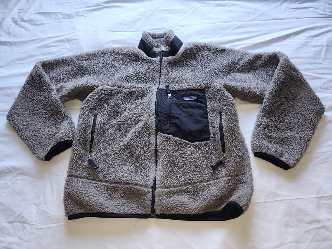 파타고니아 클래식 레트로-X 플리스 자켓 니켈/블랙 상품이미지1