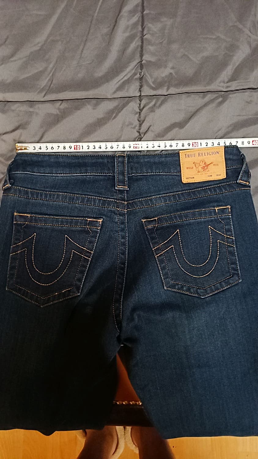 트루릴리전 기모스판청바지 28인치 기장90 상품이미지6