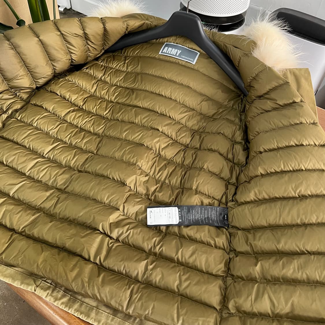 이브살로몬 아미 라쿤퍼 패딩 야상 34 상품이미지5