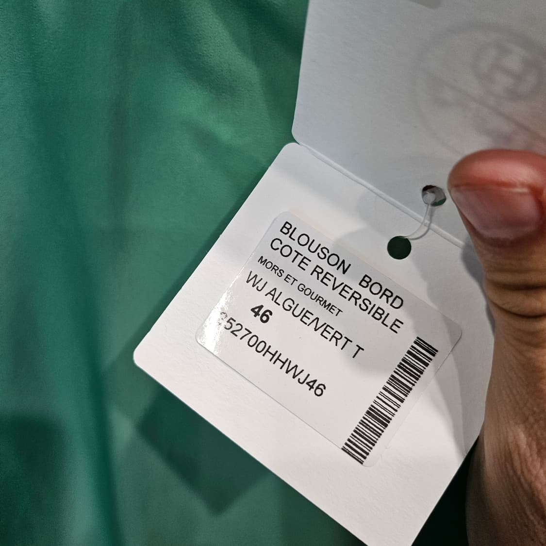 에르메스 MORS & Gourmettes 리버시블 블루종자켓 상품이미지6