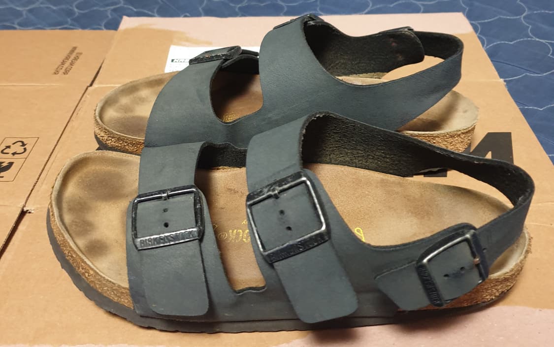 버켄스탁 밀라노 샌들 블랙 (265) 상품이미지2