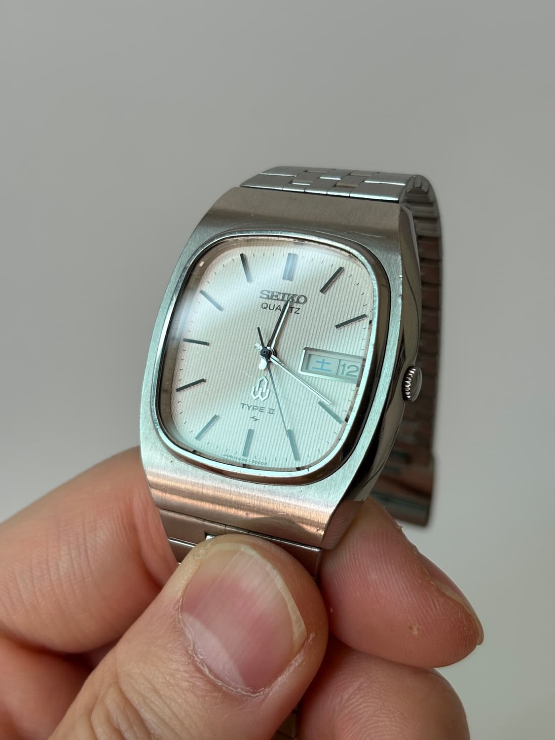 1980s Type2 Stripe Dial Square Quartz 상품이미지8