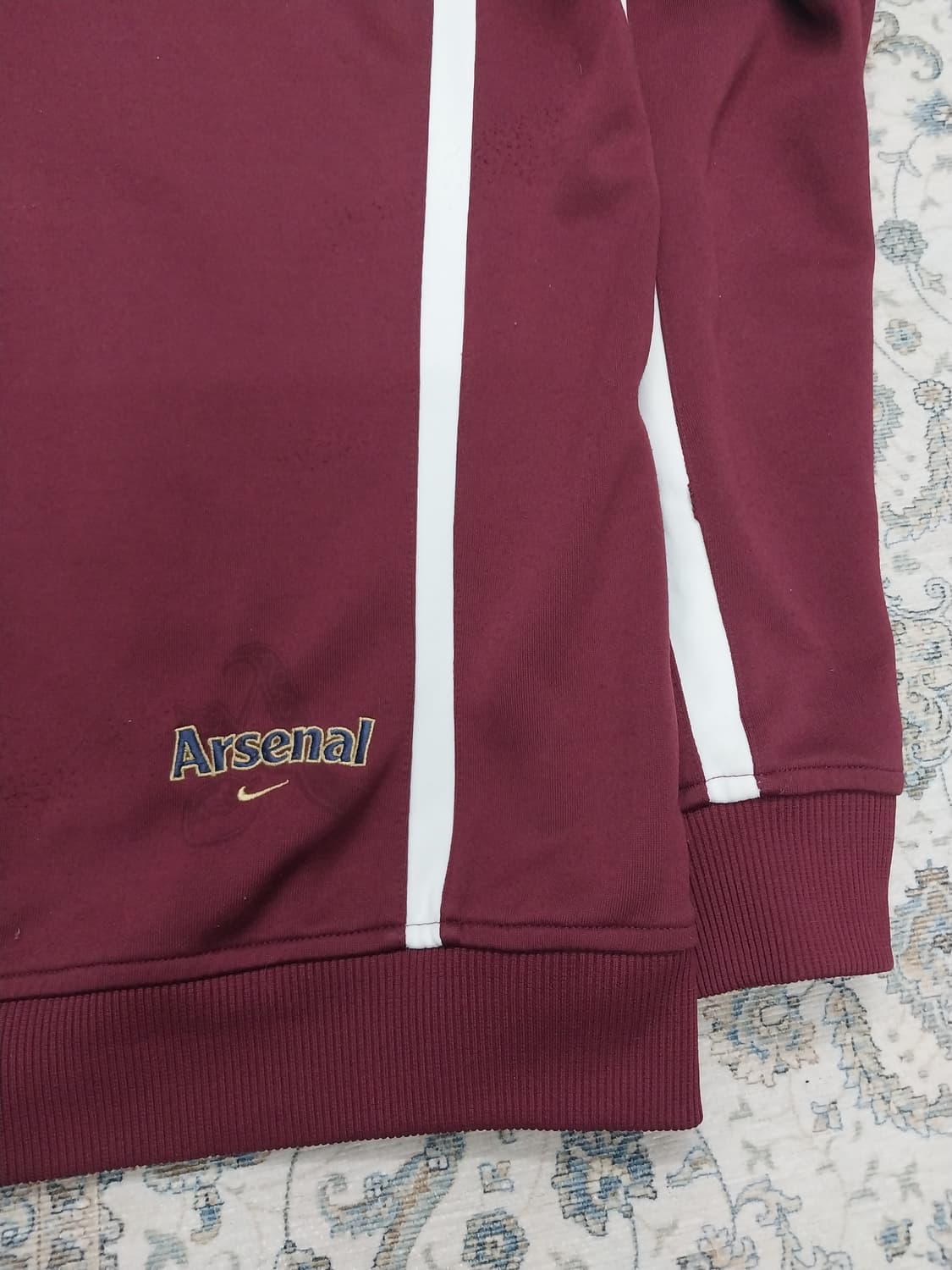 나이키 아스날 FC 후드집업 버건디 XL 상품이미지3