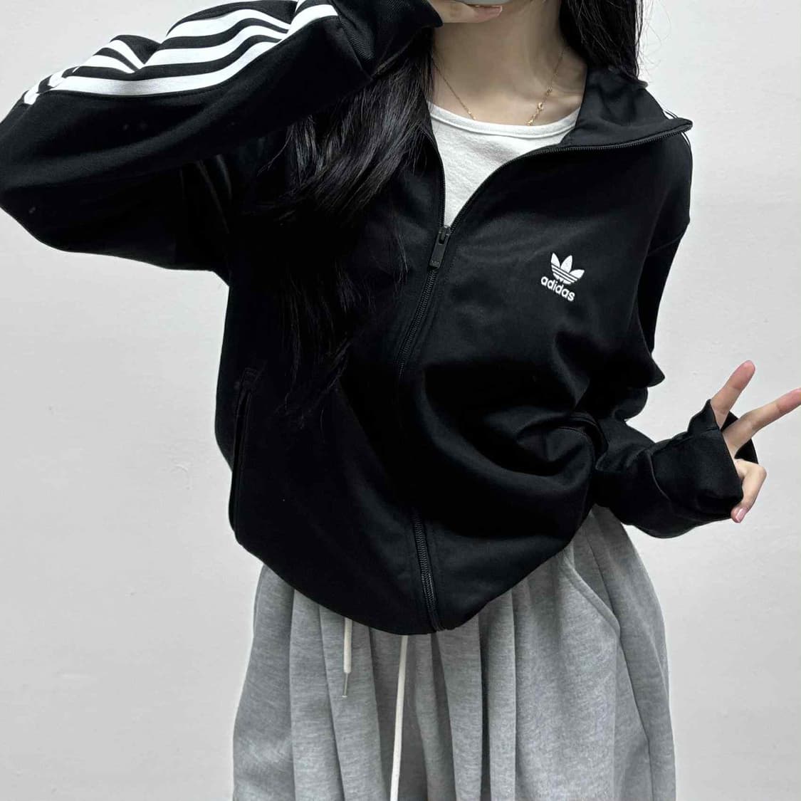 아디다스 신형 파이어버드 라이즈 원빈 트랙탑 희귀져지(XL) 상품이미지1