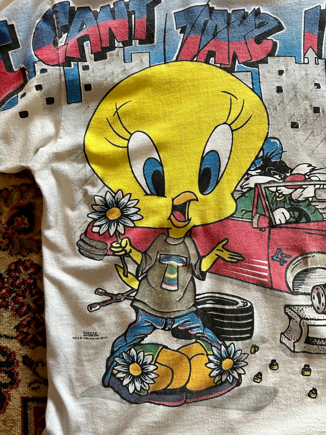 96s 루니툰즈 "I CAN'T TAKE IT ANYMORE" - XL 상품이미지2