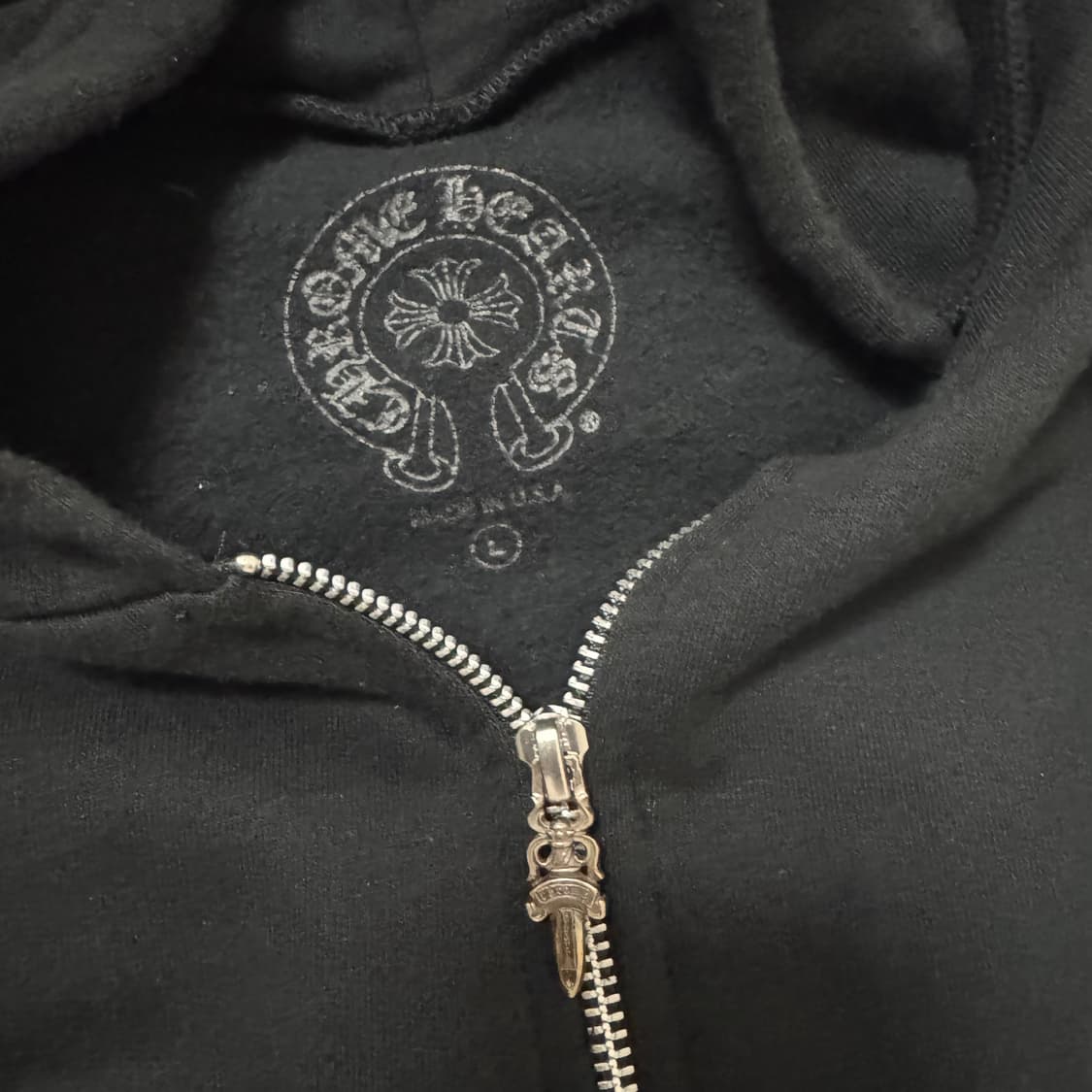 크롬하츠 홀스슈 후드집업 오사카 익클 L 판매 상품이미지4