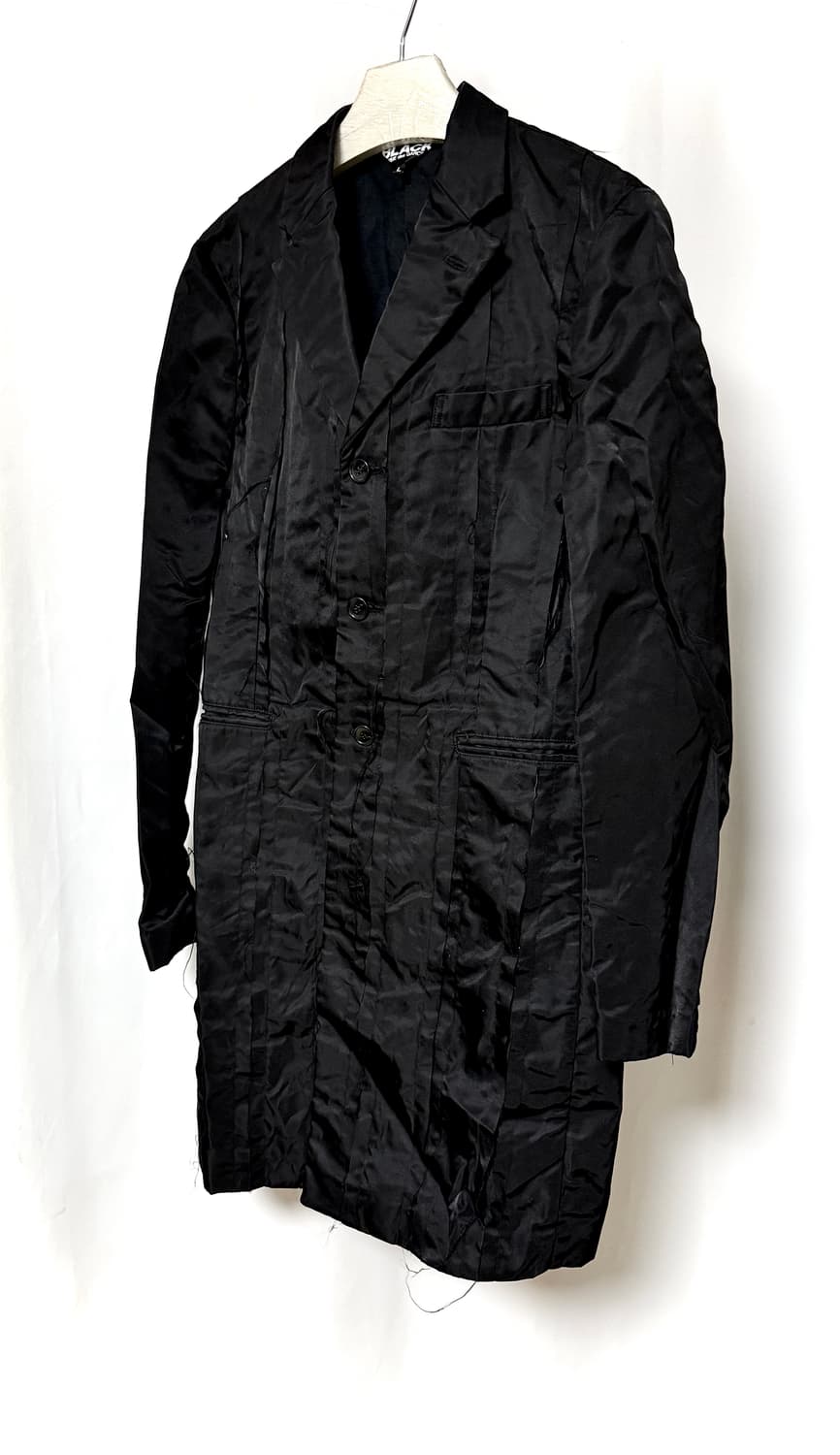 꼼데가르송 18s 리버스 헤어리 나일론 혼방 코트 상품이미지1