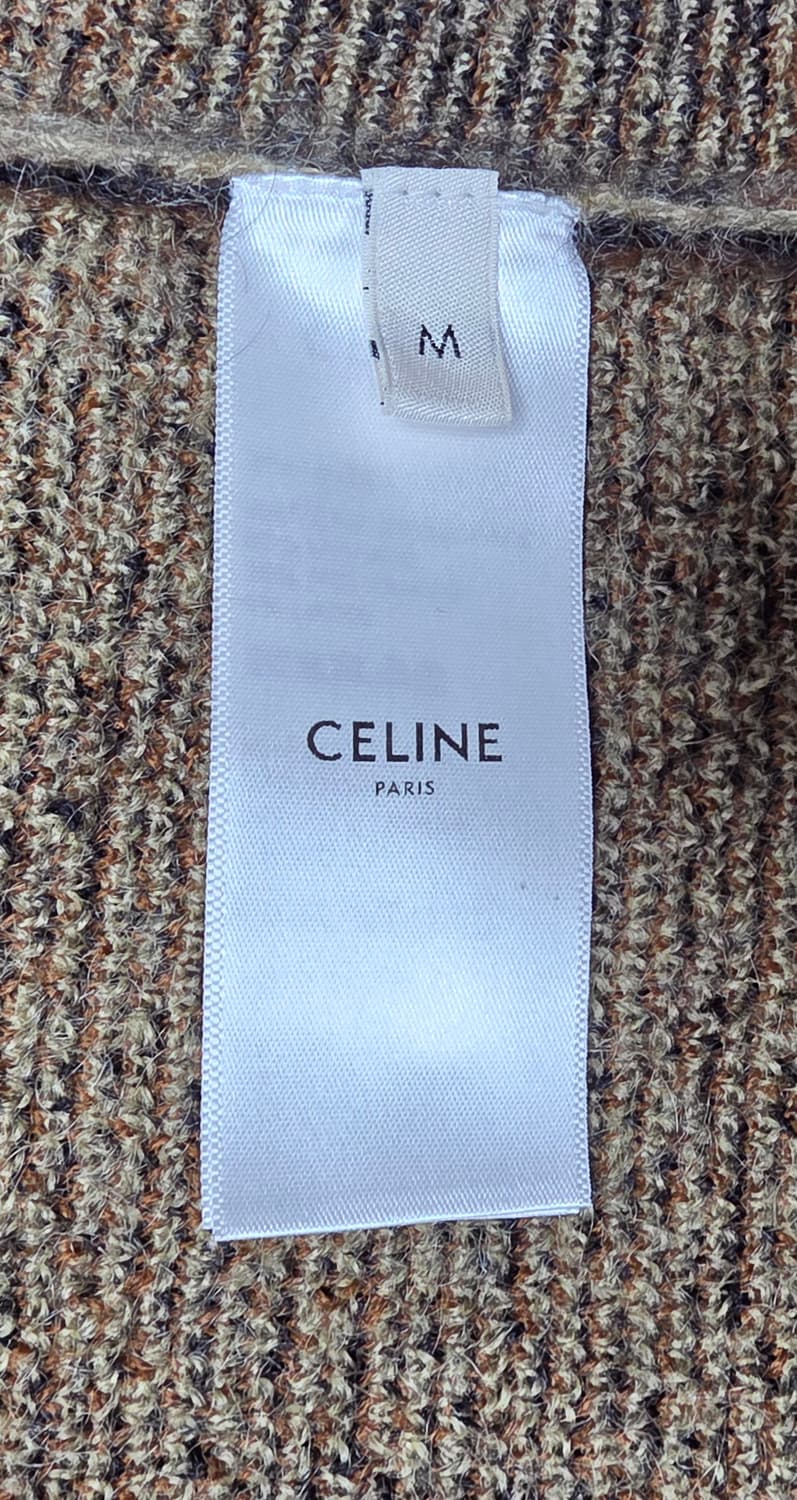 [뷔,홍지윤 착용] 23FW 셀린느 에디 슬리먼 브러쉬드 모헤어 M사이즈 상품이미지8