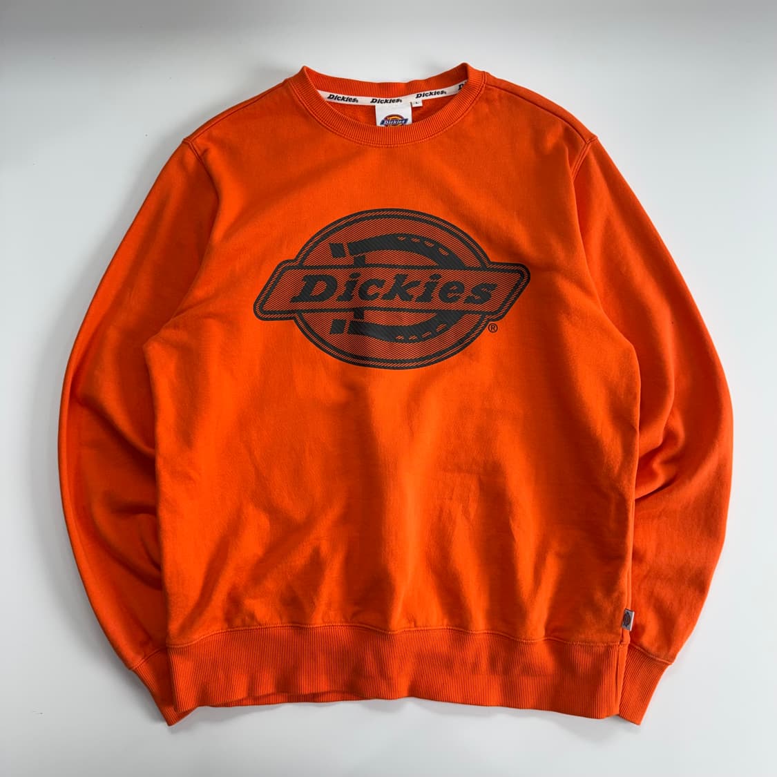 Dickies 디키즈 빅 로고 오렌지 맨투맨  상품이미지3