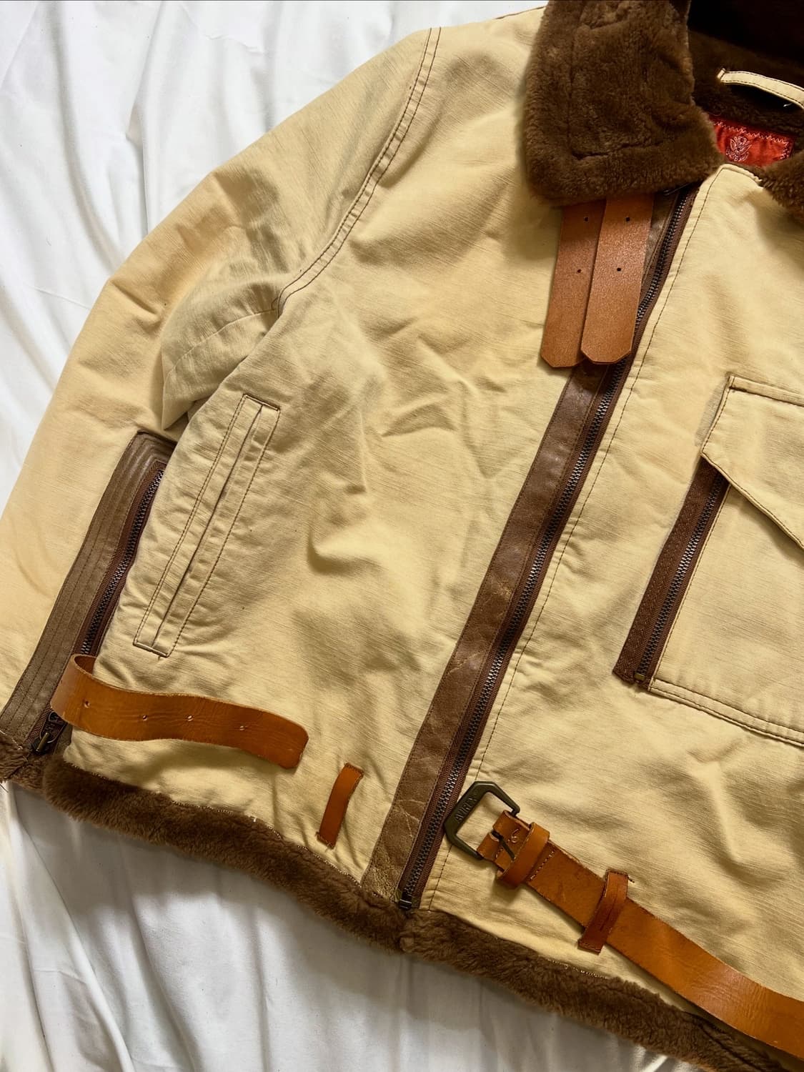 아비렉스 B-3 무스탕 자켓 상품이미지6