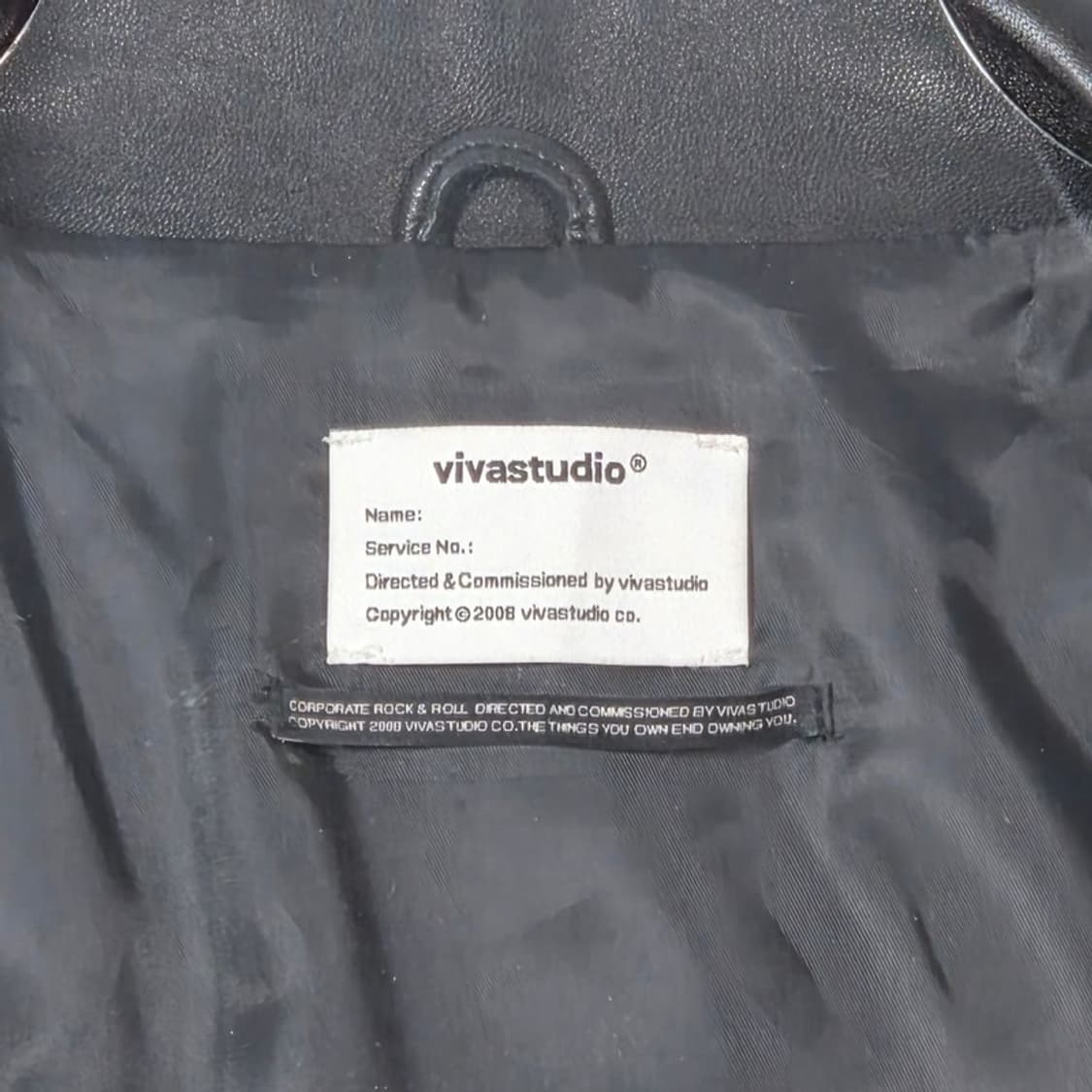 비바스튜디오 클래식 천연 가죽 자켓 L 상품이미지6