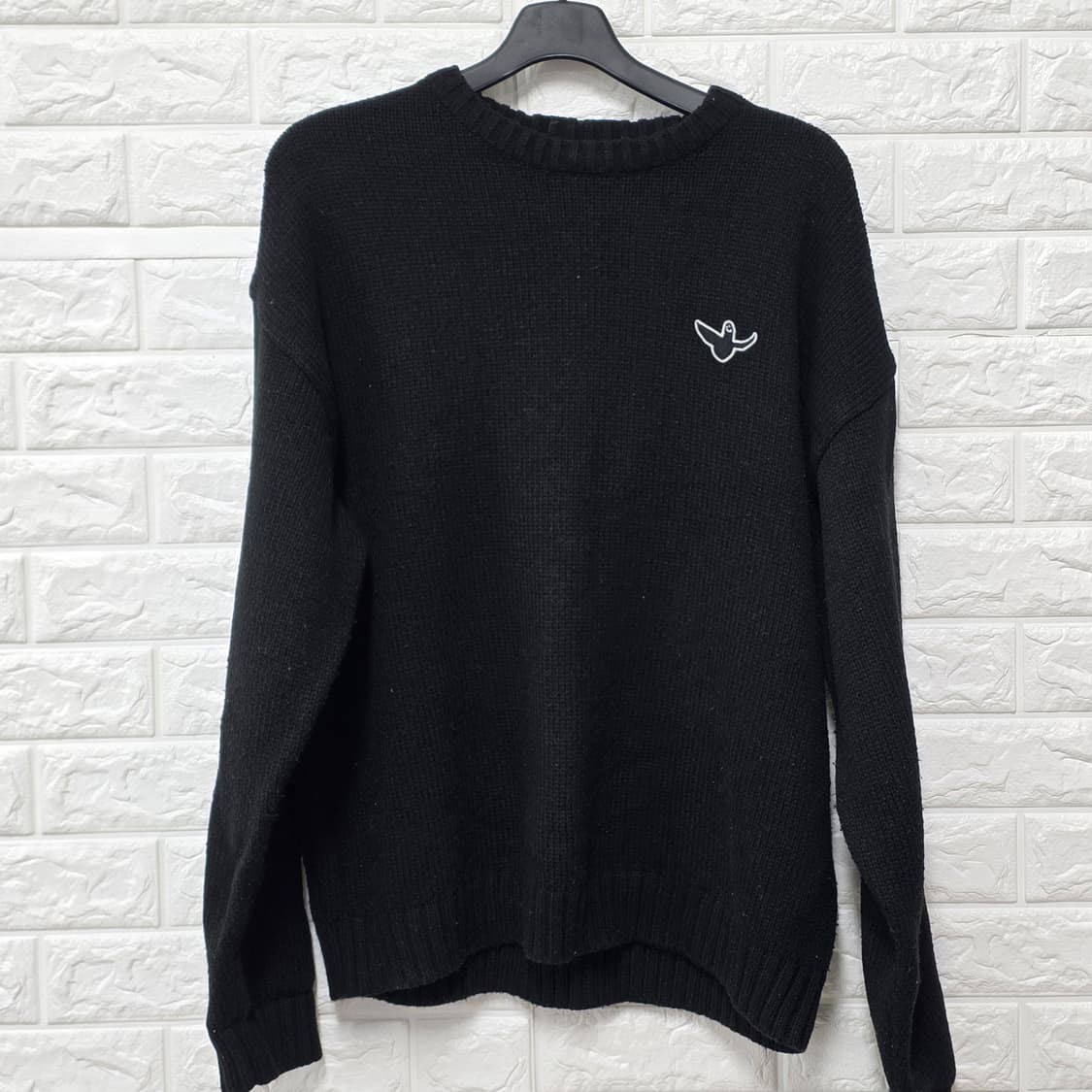 택포) 마크곤잘레스 검정색 니트 L 상품이미지1