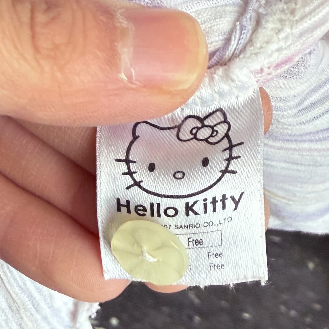 포켓 헬로 키티 스트라이프 원피스 상품이미지5