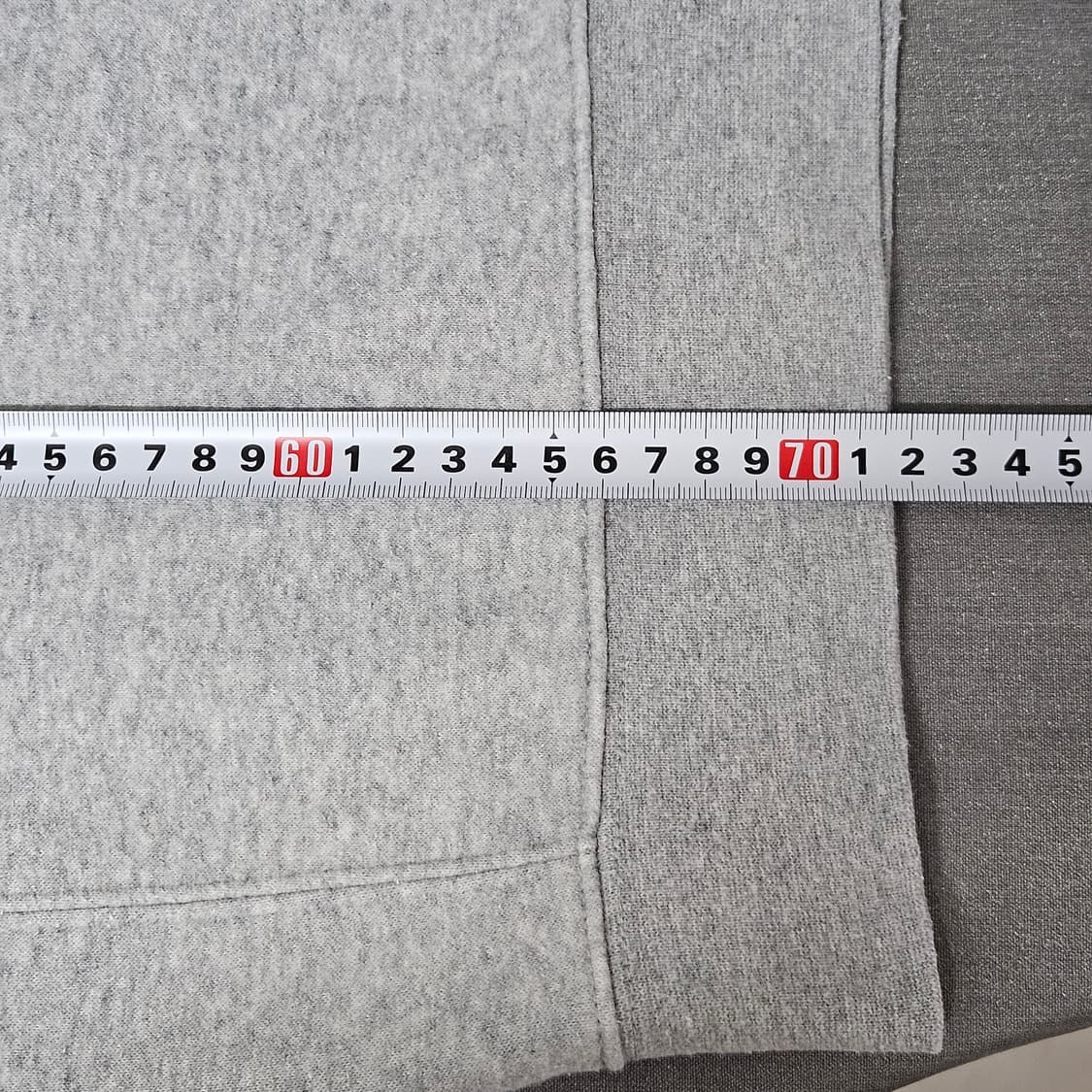 XL 110 나이키 오버사이즈 기모 맨투맨 그레이 상품이미지7