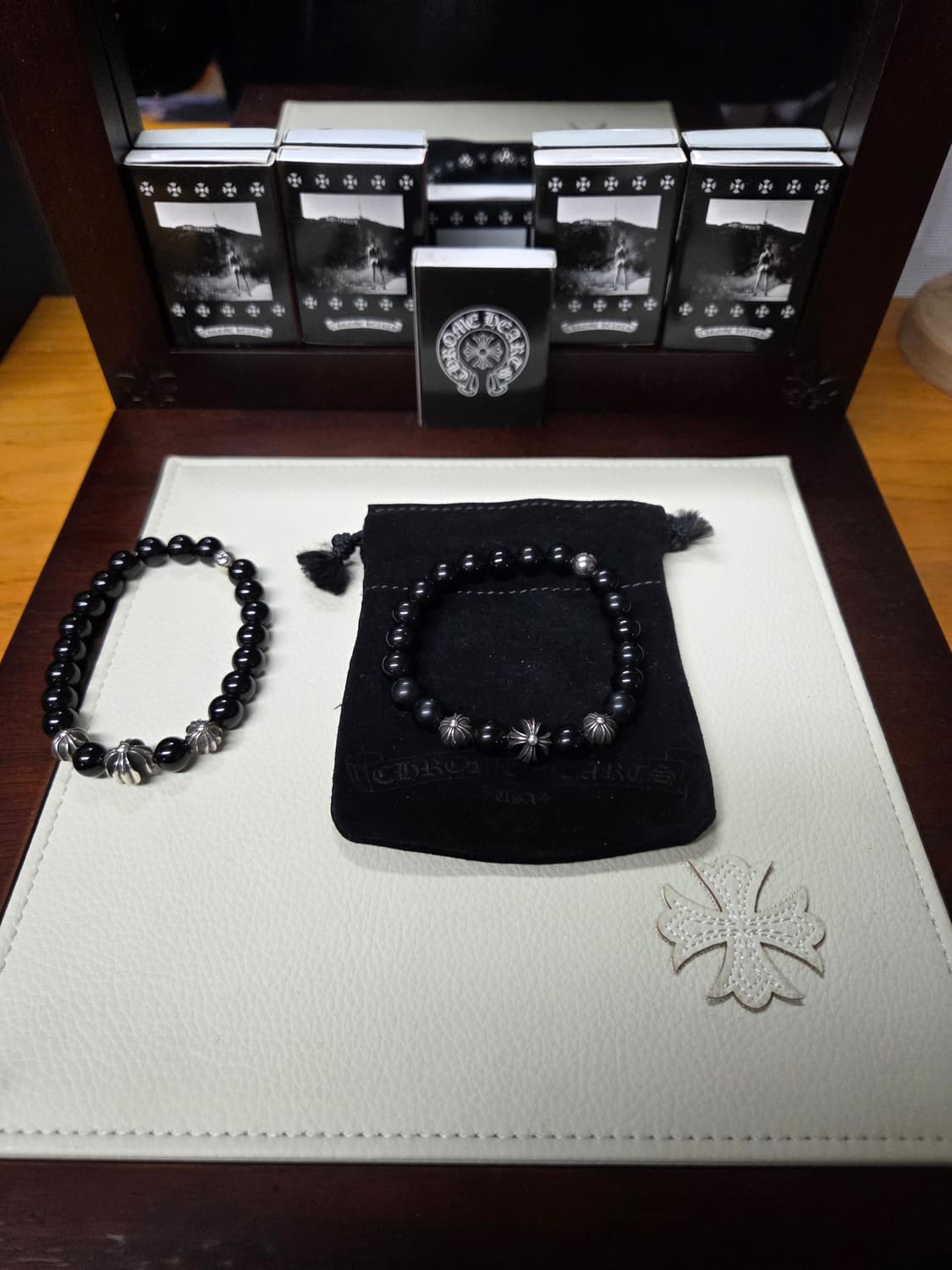 크롬하츠 8mm비즈 팔찌 상품이미지1