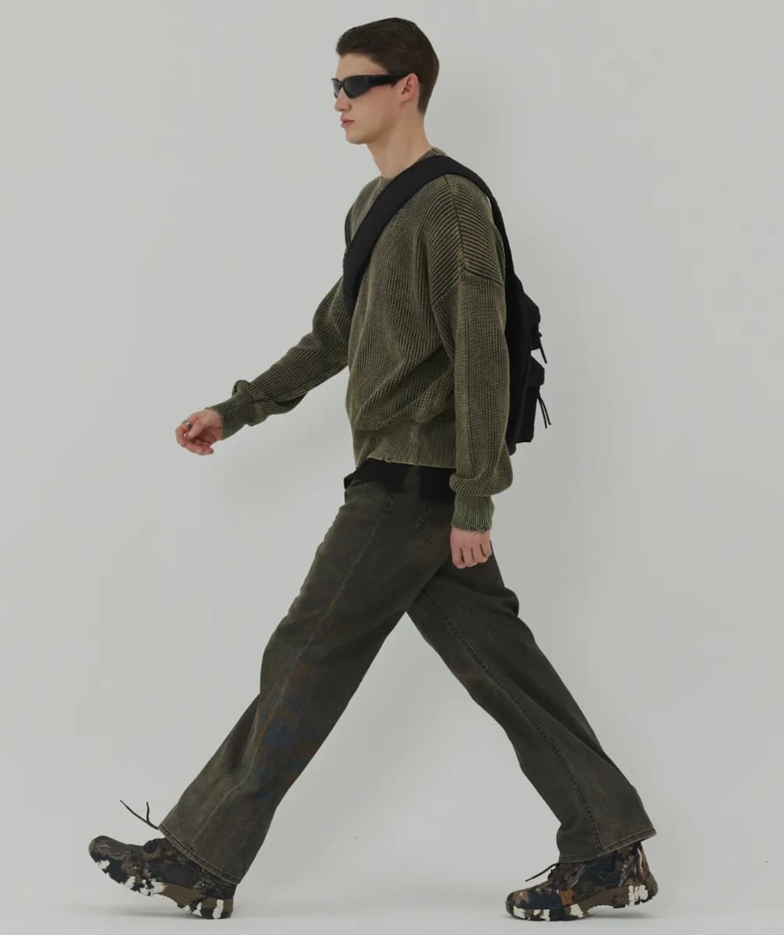 메종미네드 데미지 니트 L 상품이미지2