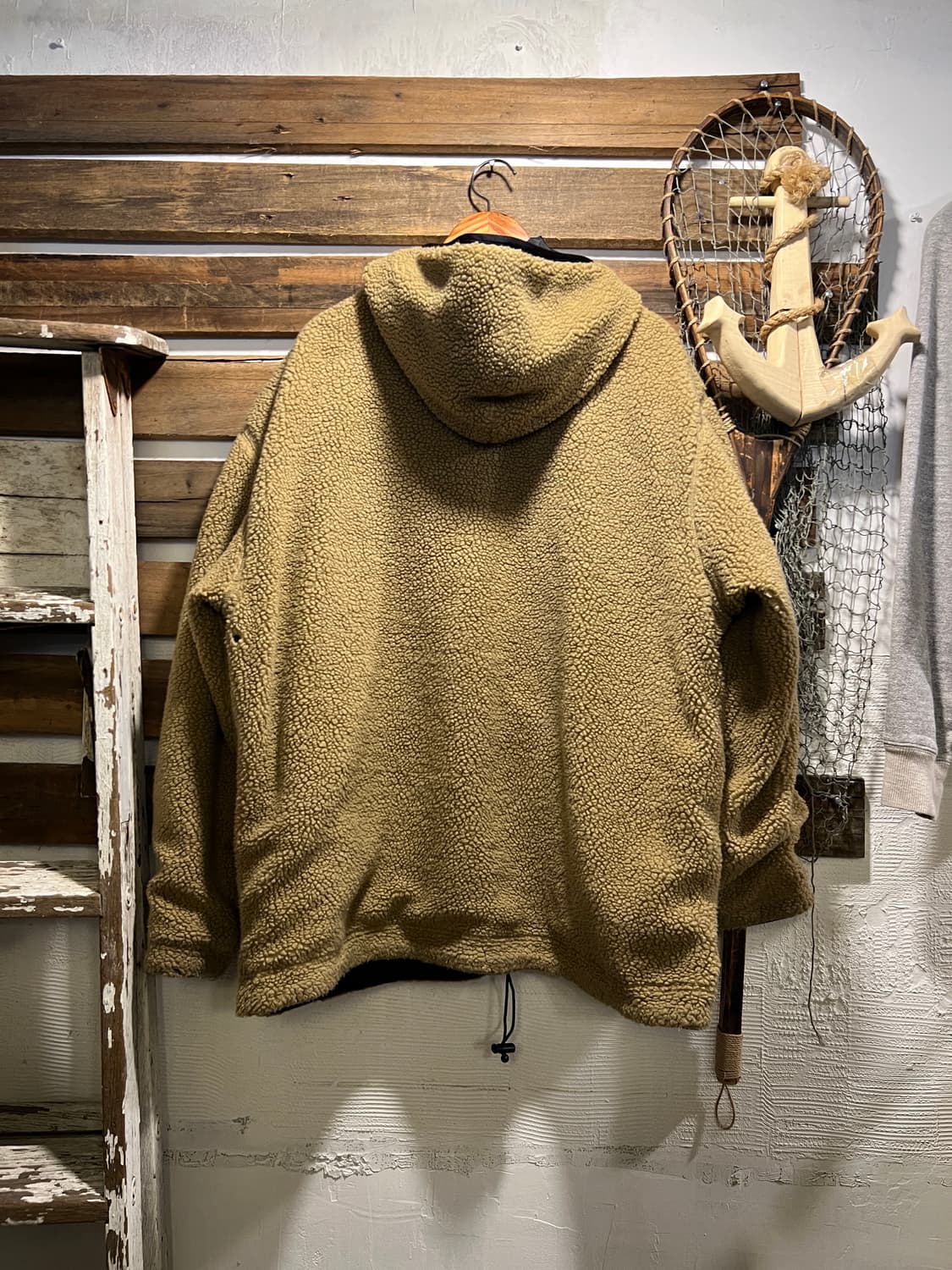 [XL]폴로 진스 하프집업 리버시블 플리스 후드 자켓 상품이미지9