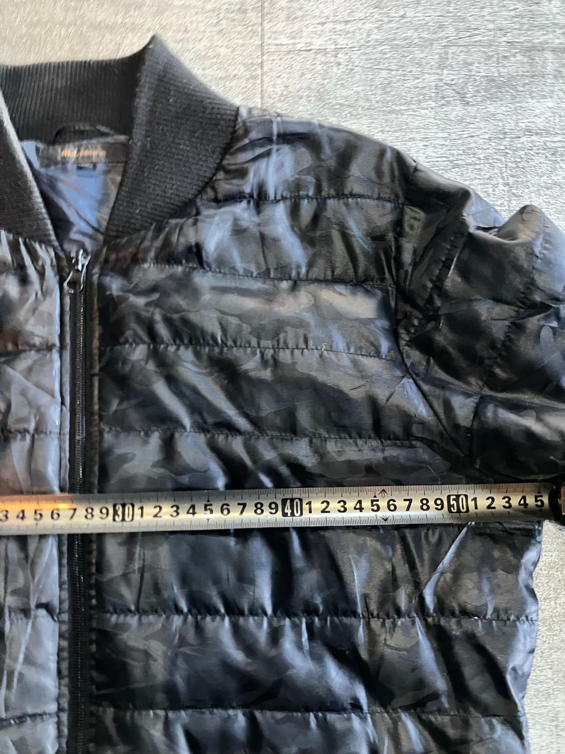 일본빈티지 Mfeditorial 올드스쿨스트릿 퀄티드 패딩자켓 유광 상품이미지2