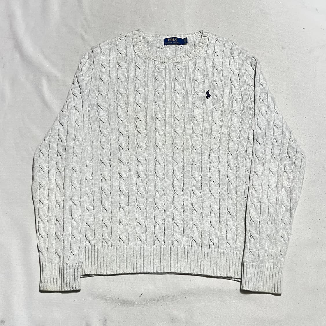 L 폴로랄프로렌 코튼 케이블 니트 상품이미지2