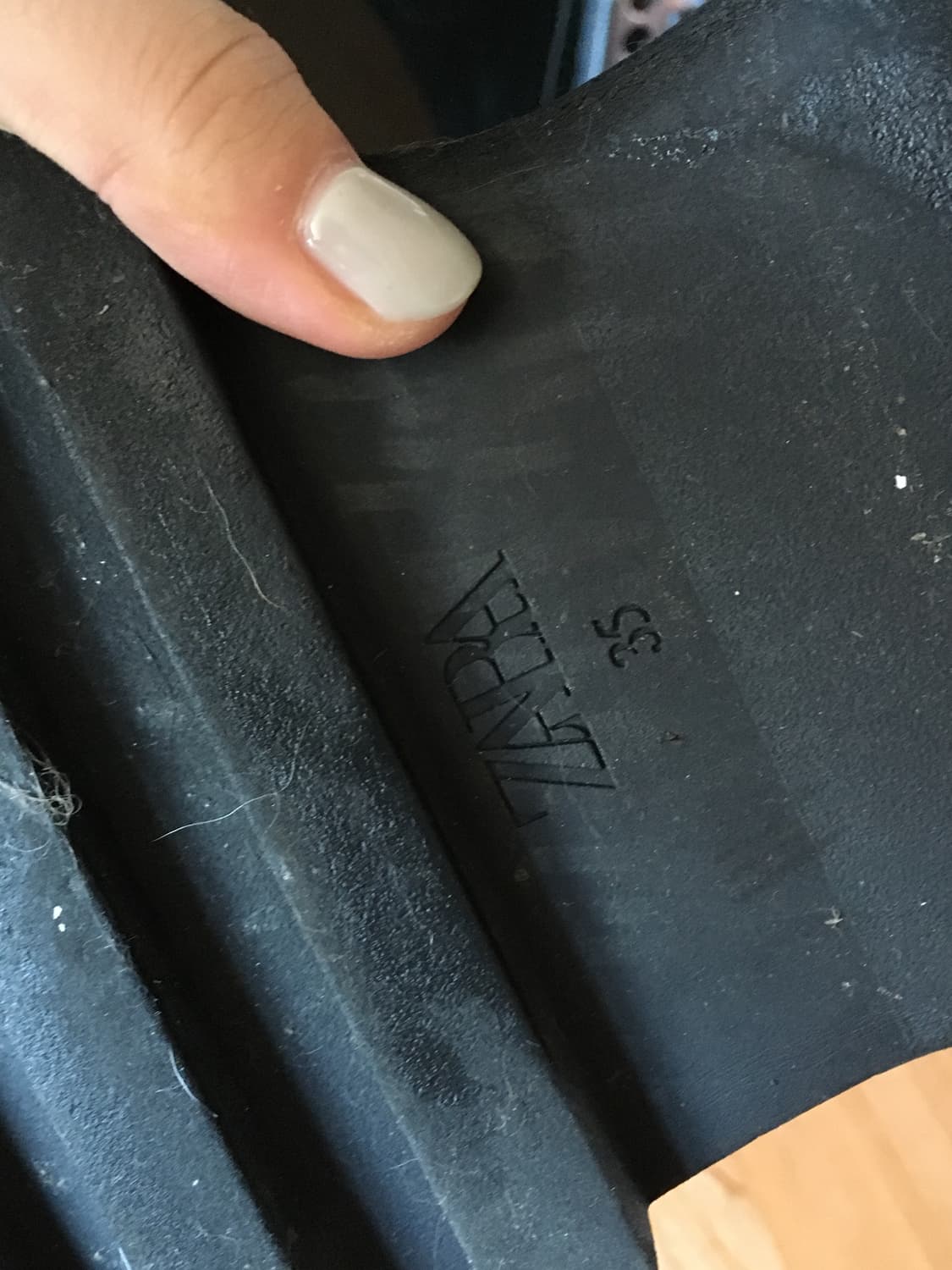 자라 플랫폼 롱부츠 상품이미지4