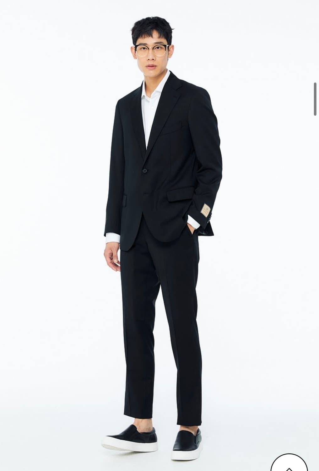 맨온더분 [CARLO BARBERA] 헤링본 울 싱글 수트 세트 상품이미지3