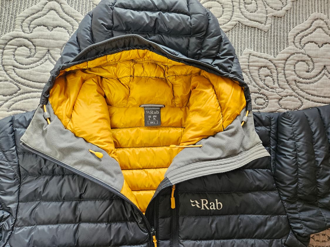 [L] RAB 랩 마이크로라이트 알파인 자켓 벨루가 경량 패딩 상품이미지4