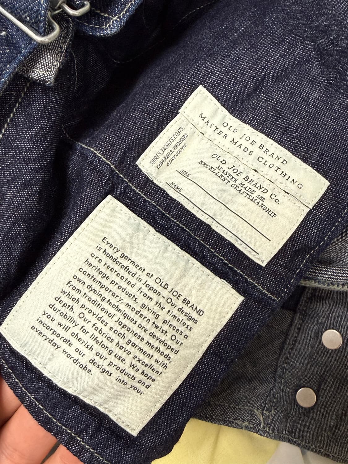 올드조 2210J-PT14 신치백 데님 30 상품이미지5