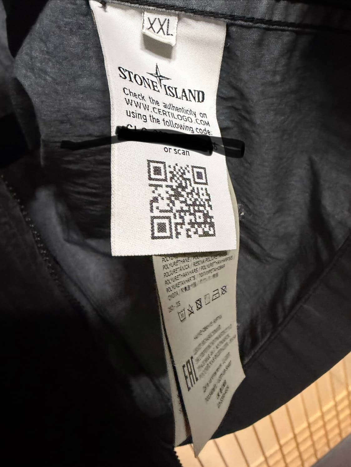 [XXL]스톤아일랜드 카라리스 자켓 고스트피스 상품이미지5