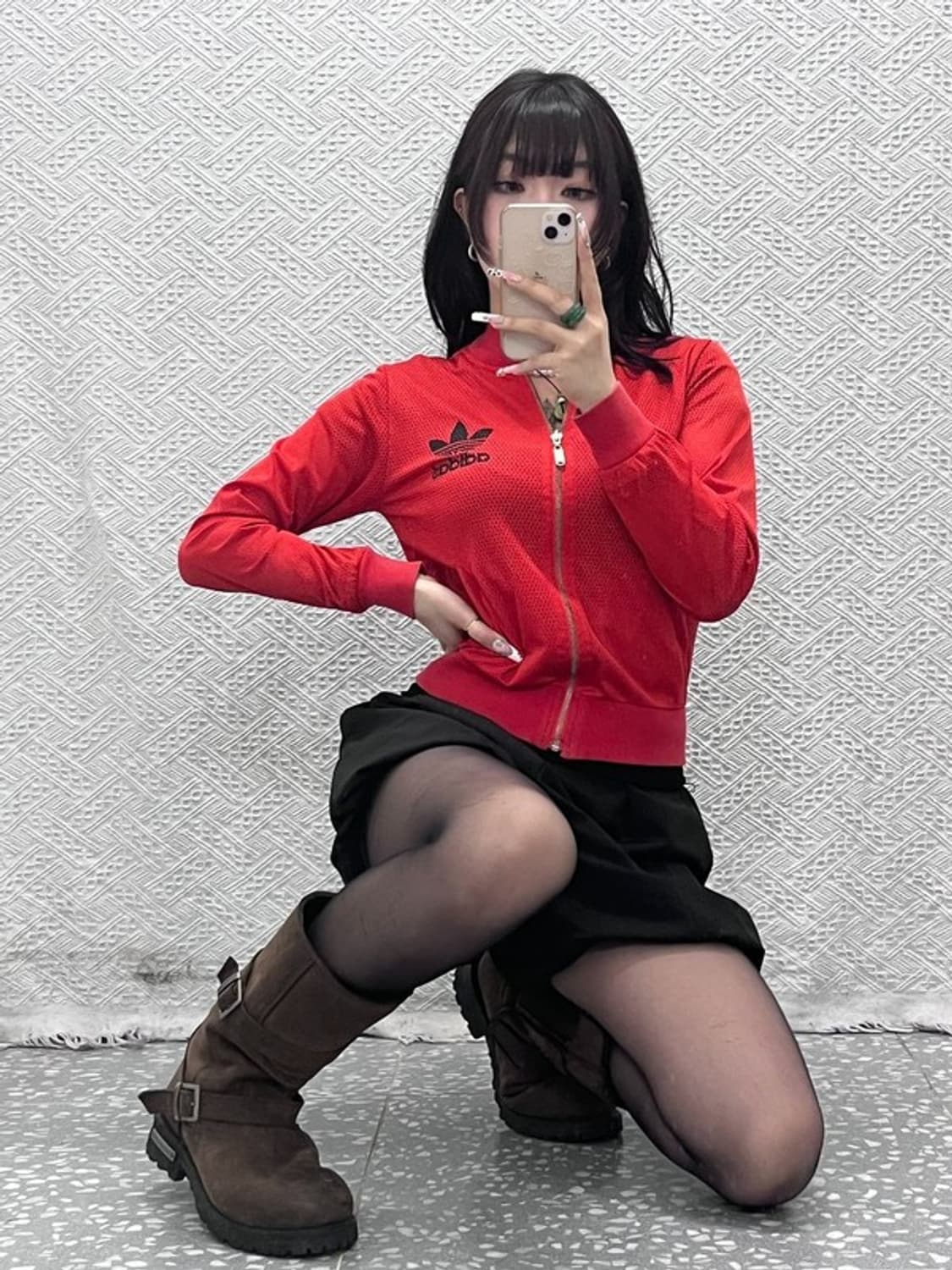 아디다스 올드스쿨 흑탭 유로파 스트릿 매쉬 져지 집업 F C11339 상품이미지2