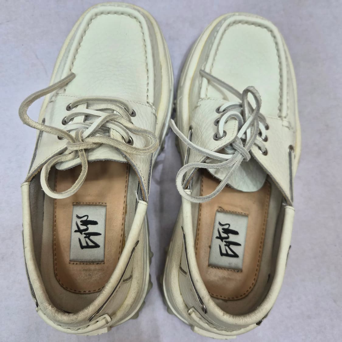 이티스 미코노스 레더 화이트  상품이미지6