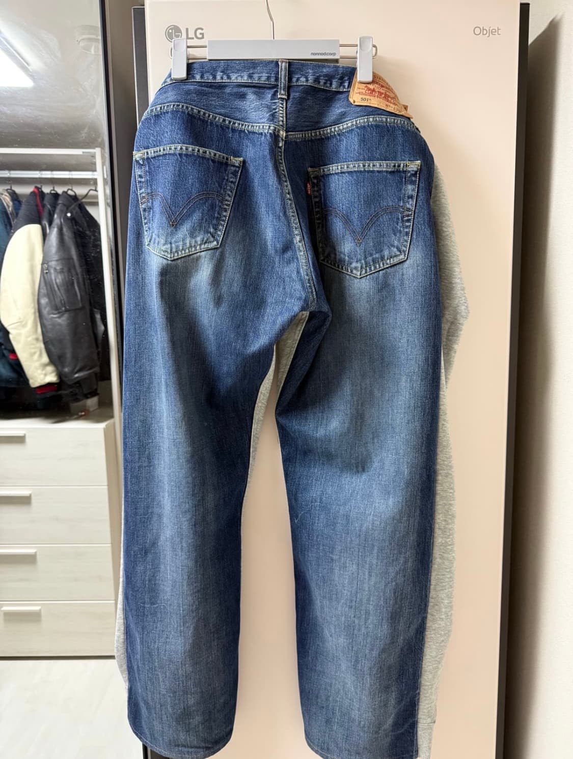 블레스 오버조깅진 회청 5 상품이미지3