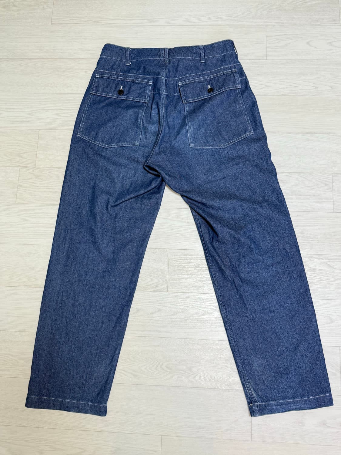 [S] 엔지니어드 가먼츠 8oz 데님 퍼티그 팬츠 상품이미지6