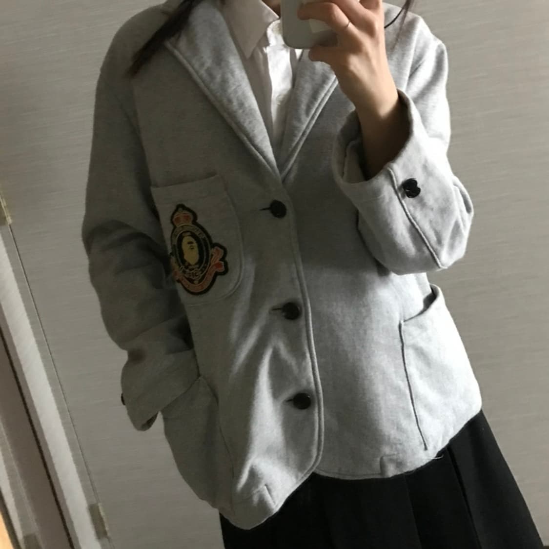 Bape 베이프 패치 코튼 블레이저 상품이미지3