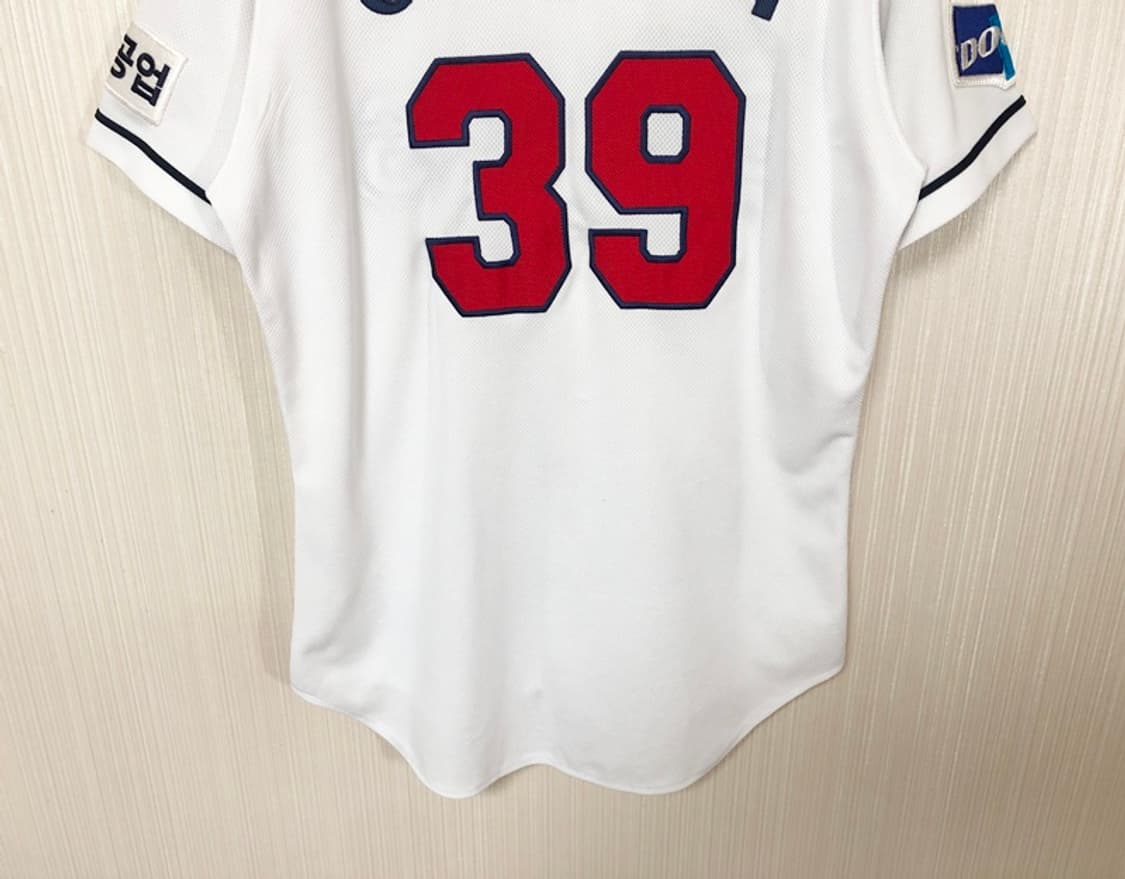 KBO 위팬 두산베어스 홈유니폼/져지 M(95) #39 이종욱 상품이미지10