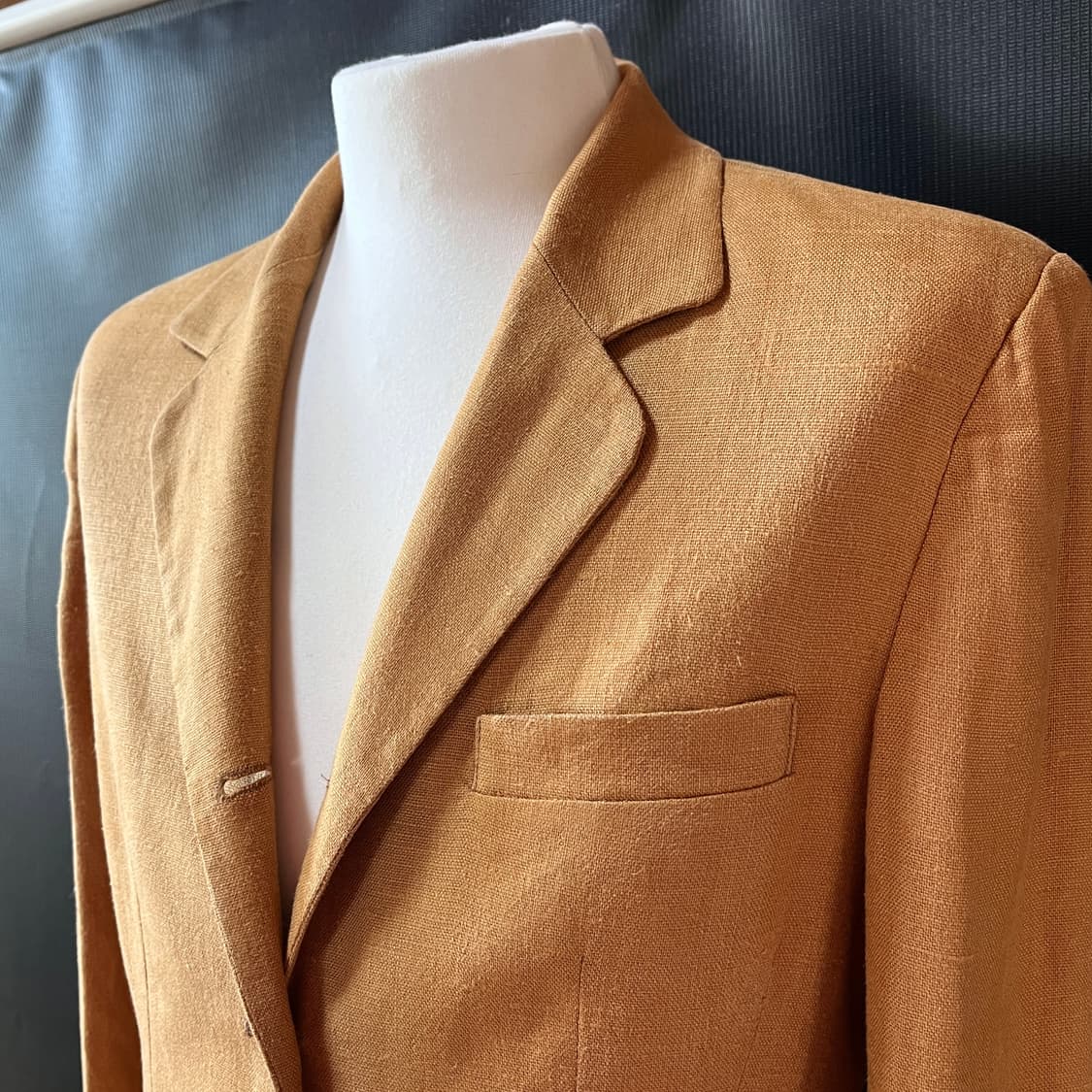 Made in Italy 베네통 린넨 테일러드 자켓 상품이미지4