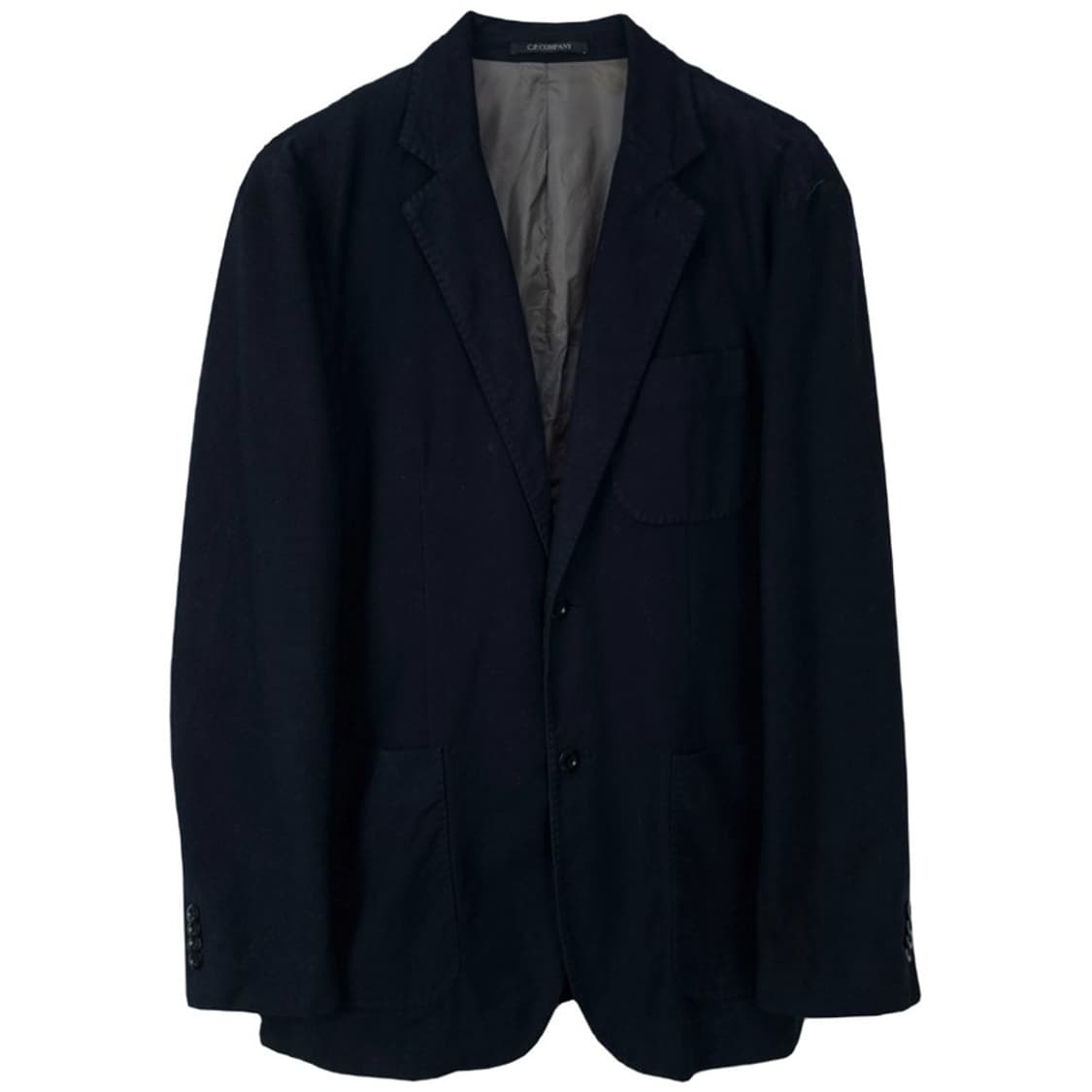 [씨피컴퍼니] 빈티지 코튼 블레이저 자켓 다크네이비 P01208 상품이미지2