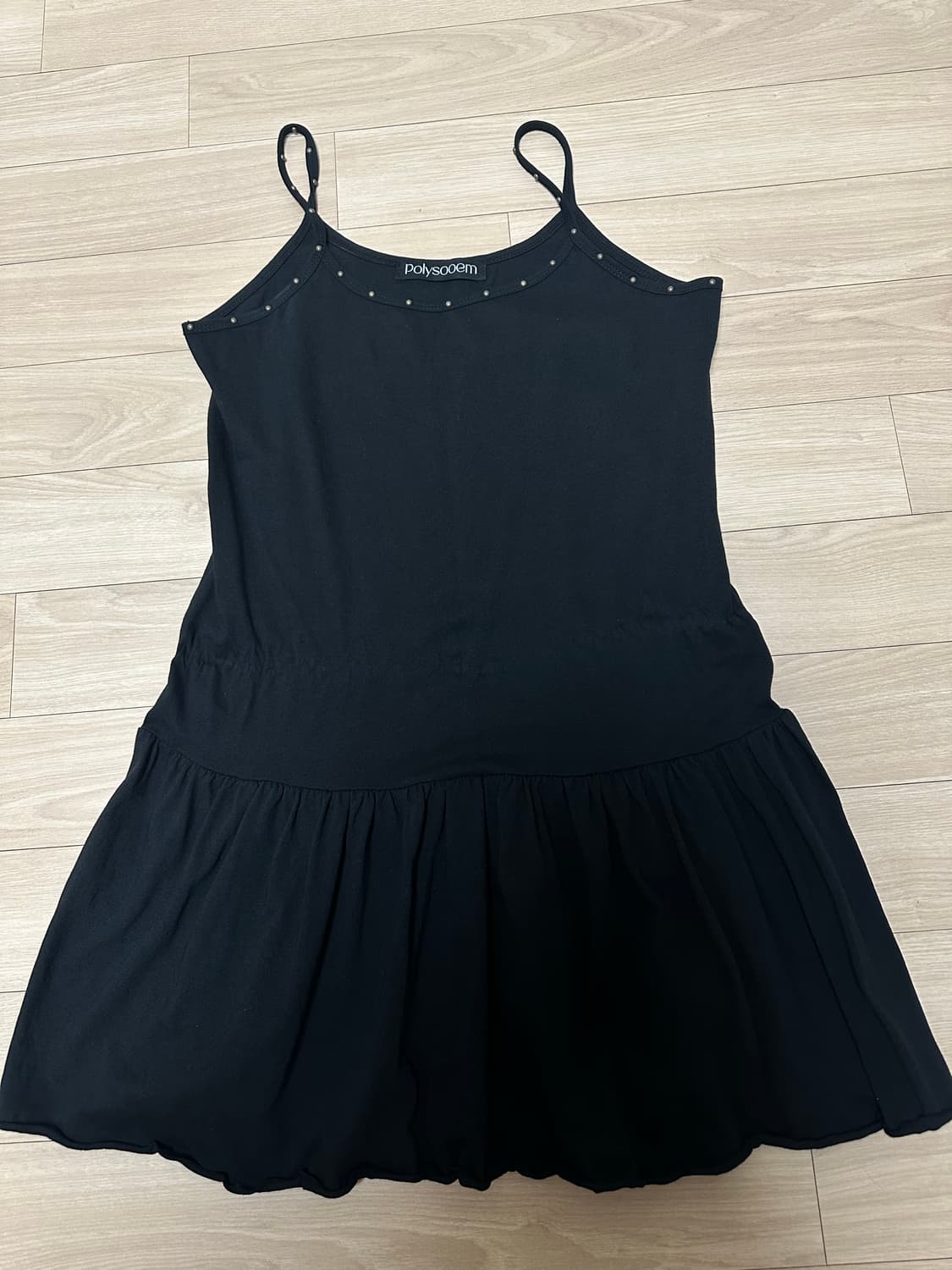 폴리수엠 스터드 저지 드레스 상품이미지5