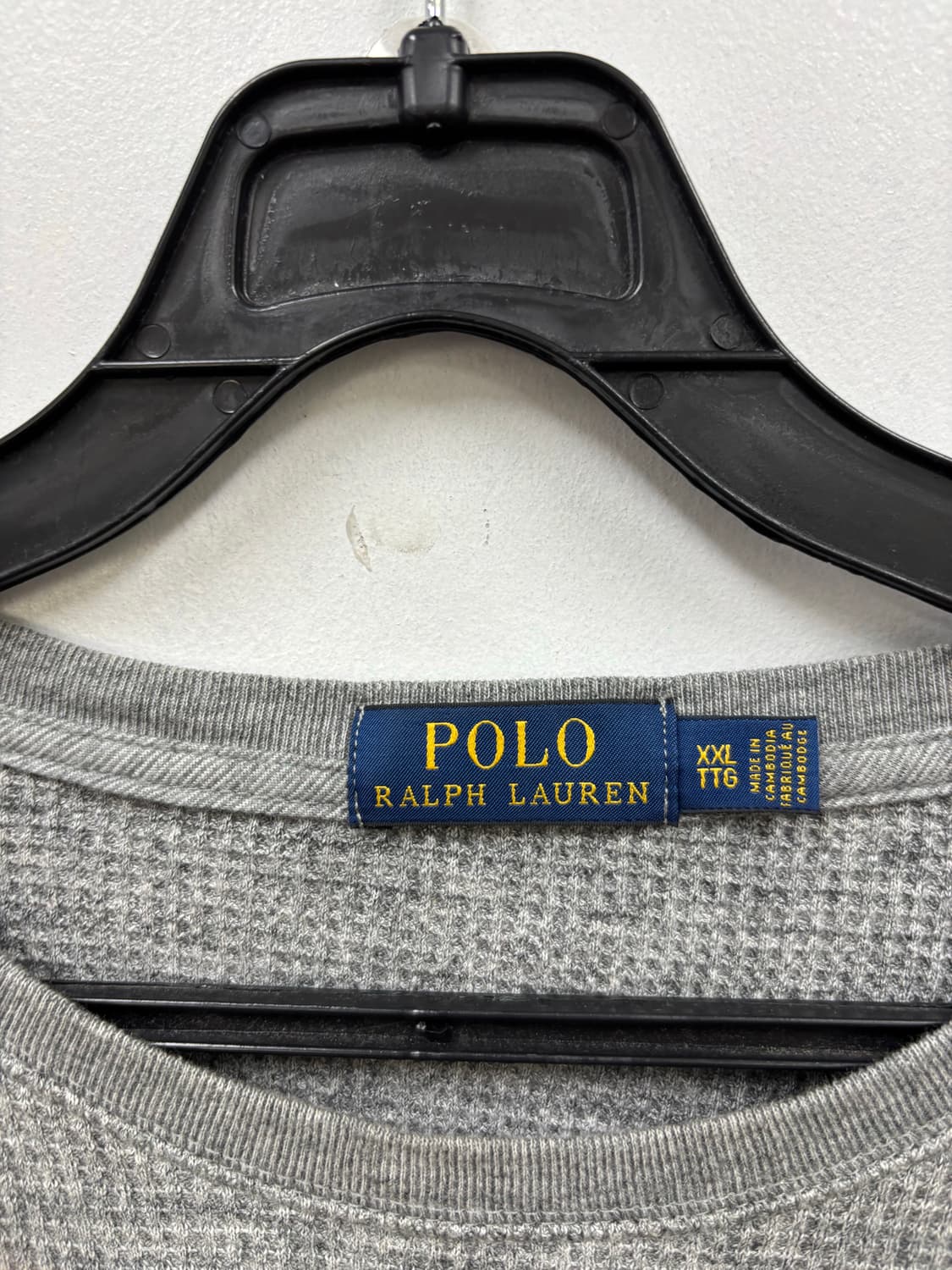 폴로랄프로렌 와플 긴팔티 상품이미지4