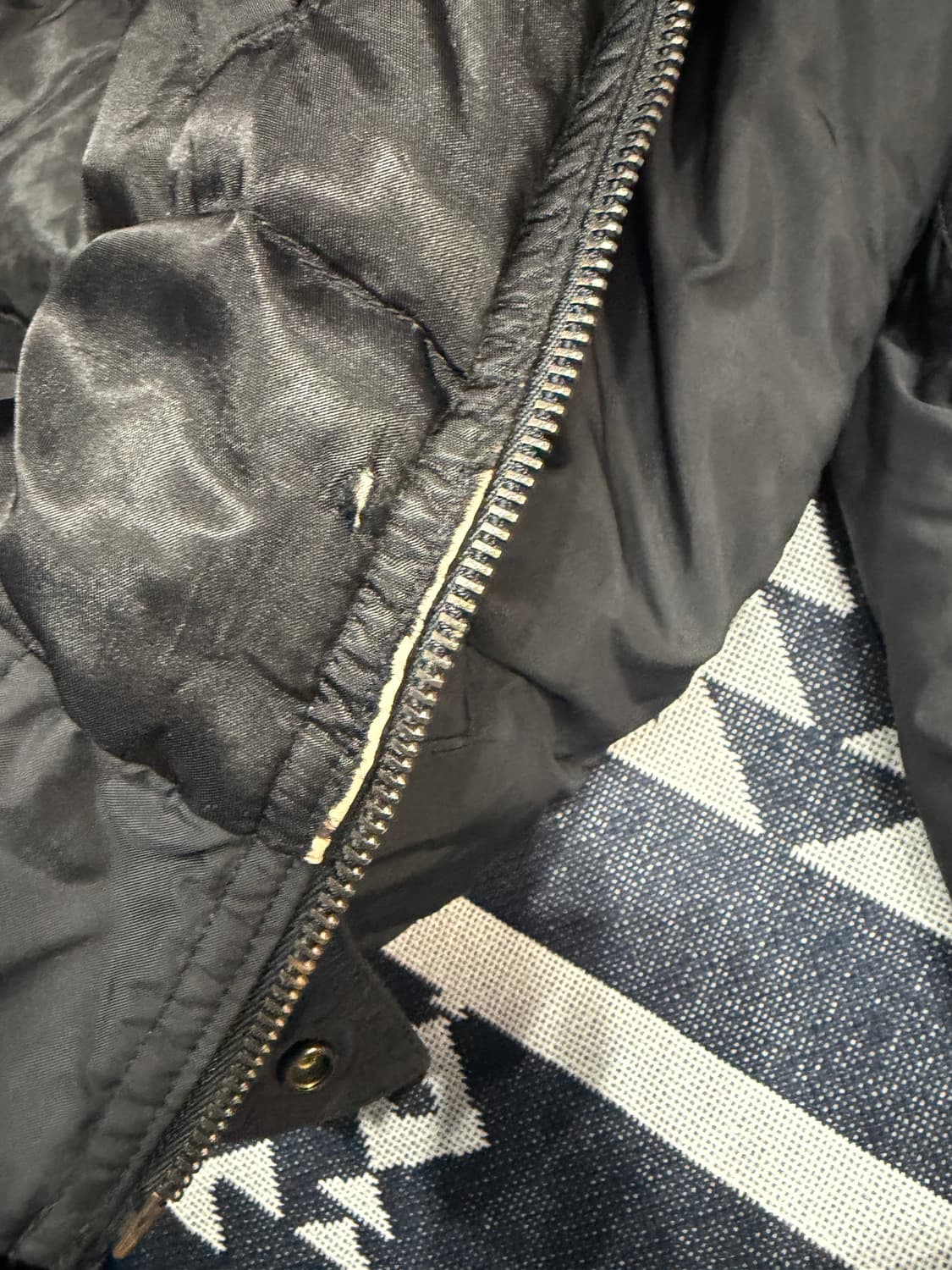 Polo 폴로 b-15 플라이트 봄버 다운 자켓 m 상품이미지10